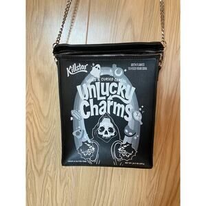 Killstar Unlucky Charms Goth Cereal Box Shoulder Bag